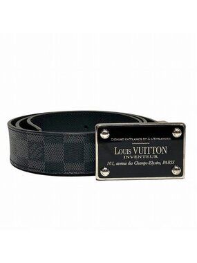Louis Vuitton Ceinture Enventure Black Belt